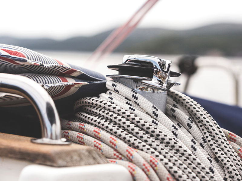 Câbles, Cordage, Enrouleurs, Mats, Rails de grande voile, Sécurité